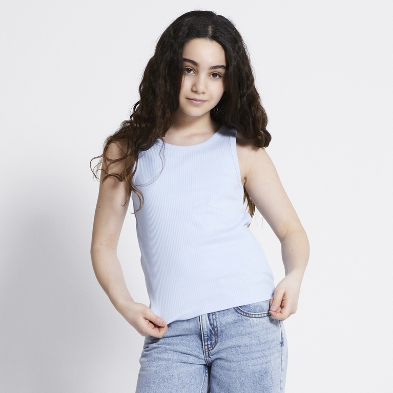 Ribbed tank top "Ilse star"